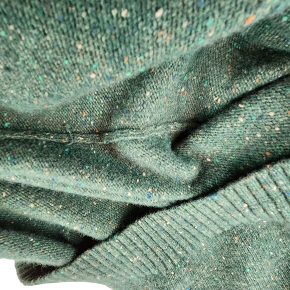 Lands’ End Wool Blend Sweater XXL Forest Green - Picture 9 of 14